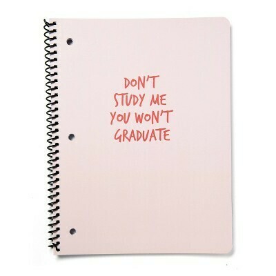 Spiral Wide Ruled Notebook