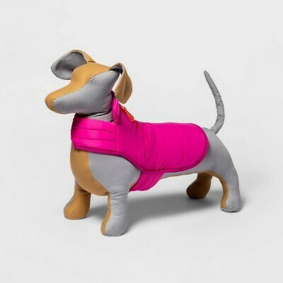 Pink Dog/Cat Puffer Vest