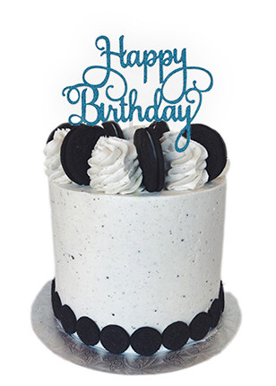 Cake Topper - Happy Birthday (Colour)