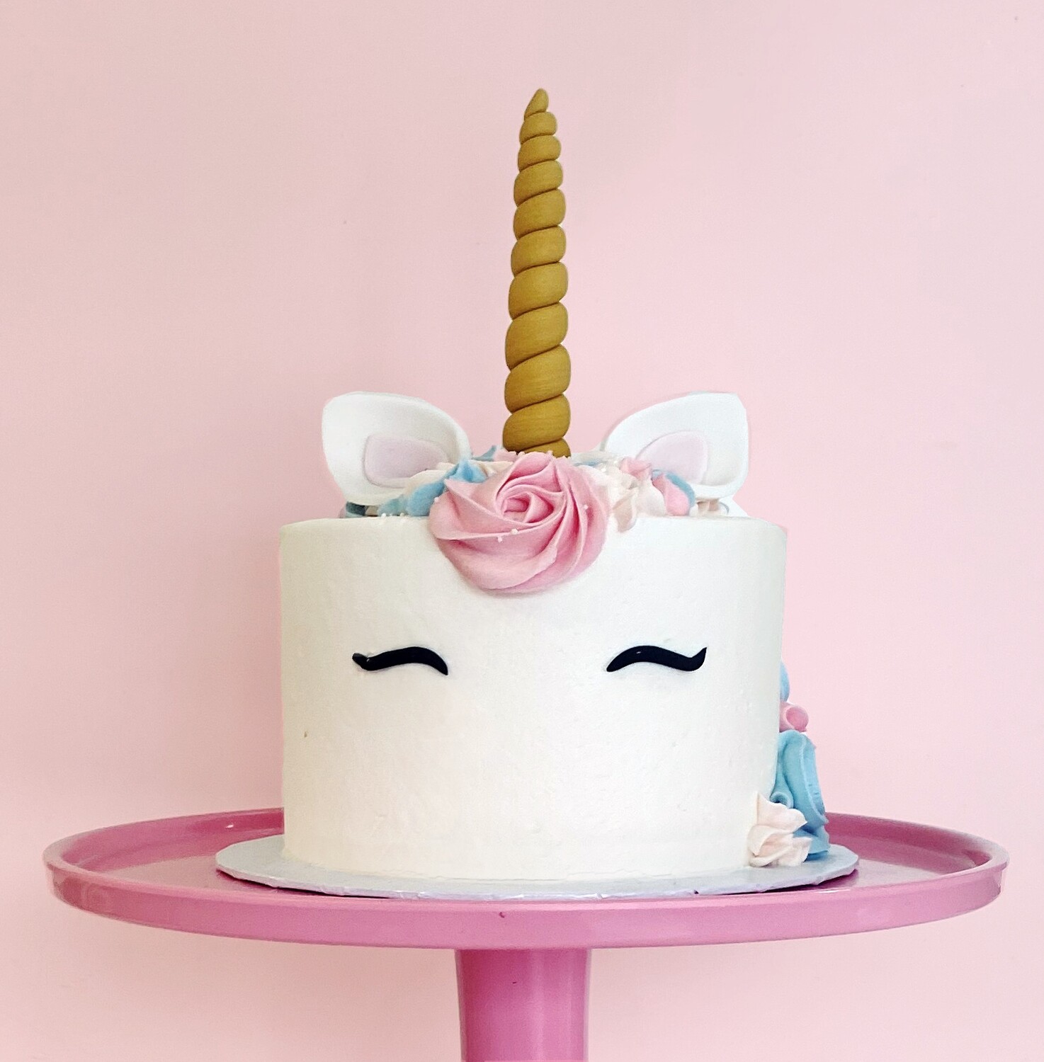 Cakes - Unicorn with fondant details | Shop Get Caked Bakery Online