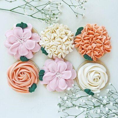Floral Sugar Cookies