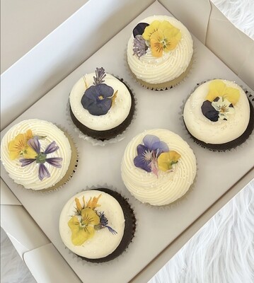 Wildflower Cupcakes
