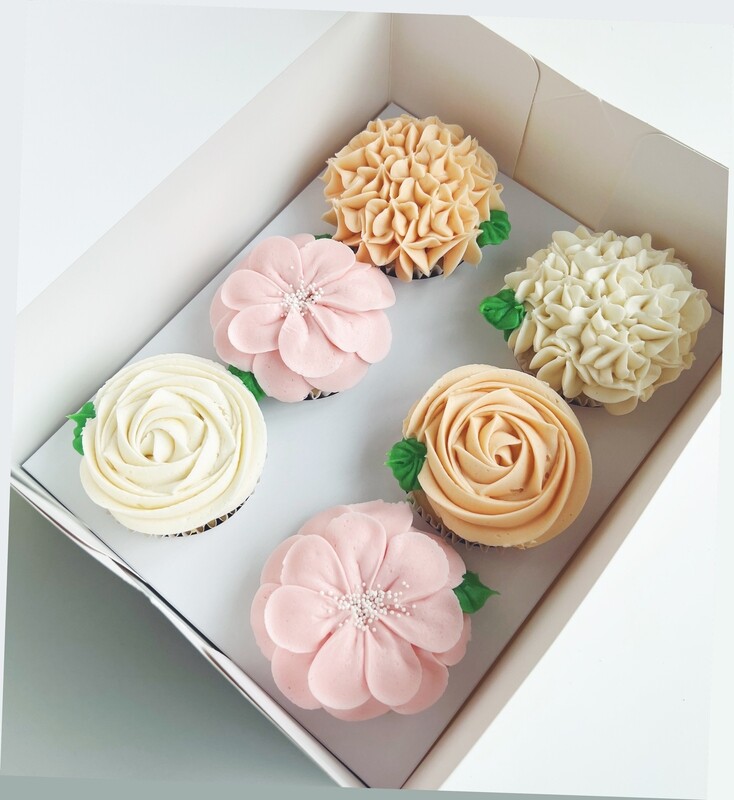 Floral Cupcakes