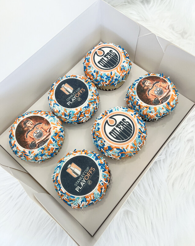 Oilers Playoff Cupcake Pack