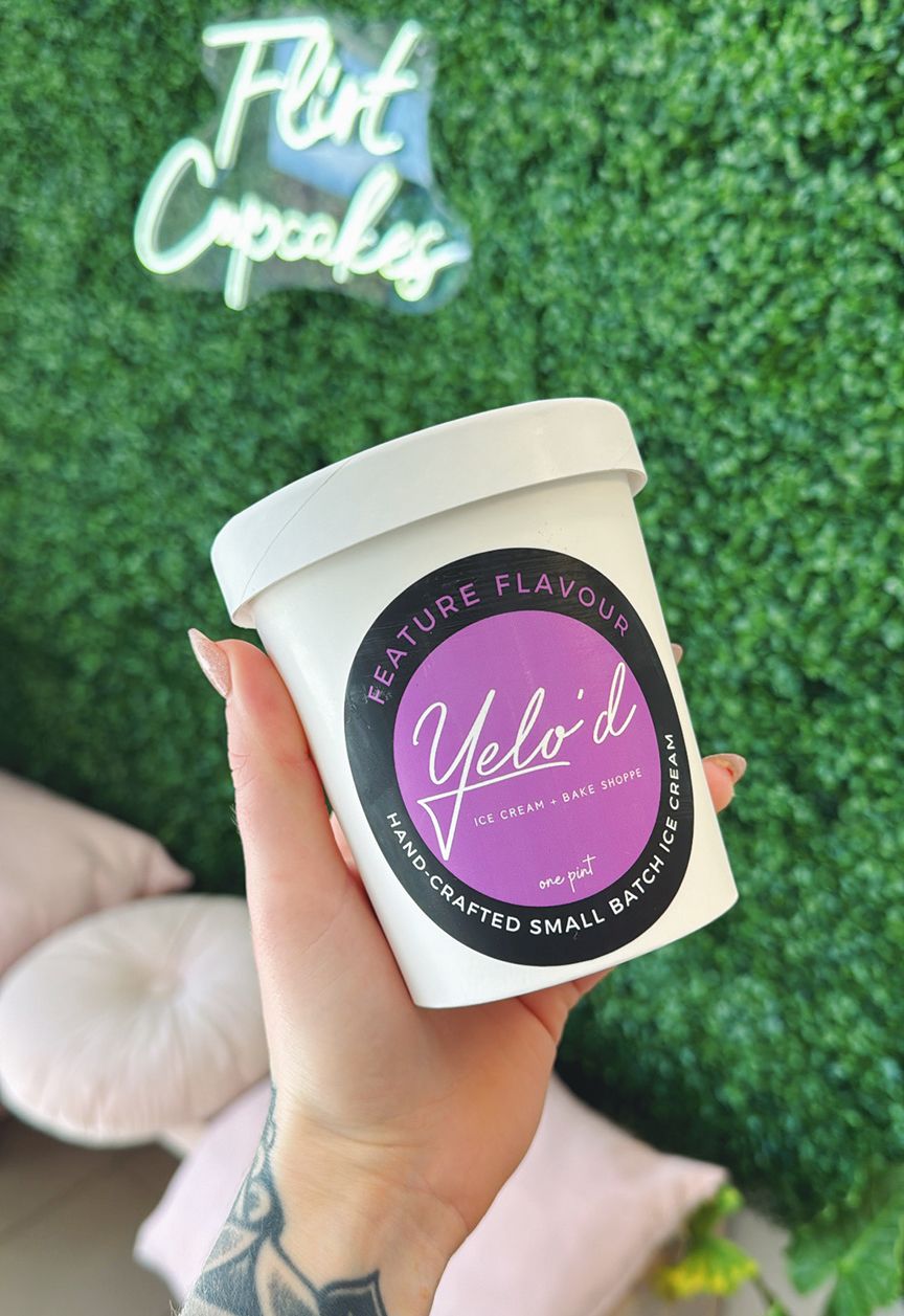 Yelo&#39;d x Flirt Collab - Cookies &amp; Cream Ice Cream