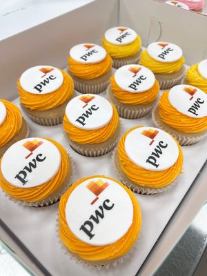 Branded Cupcakes