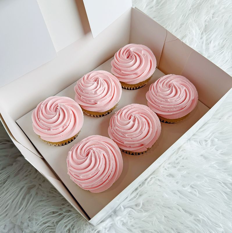 Custom Colour Cupcakes