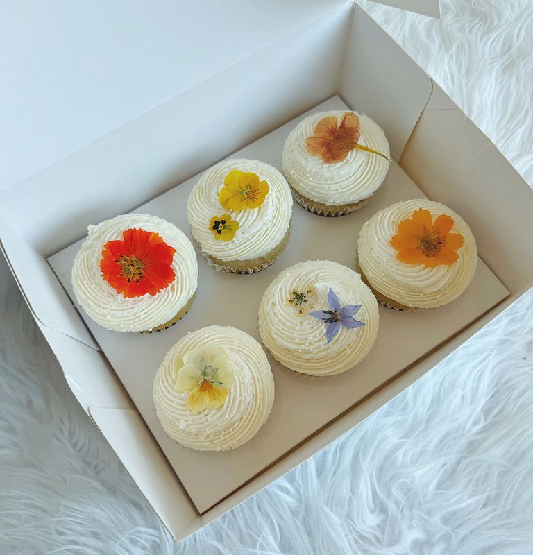 Wildflower Cupcakes