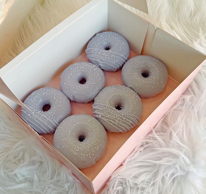 Custom Coloured Donuts