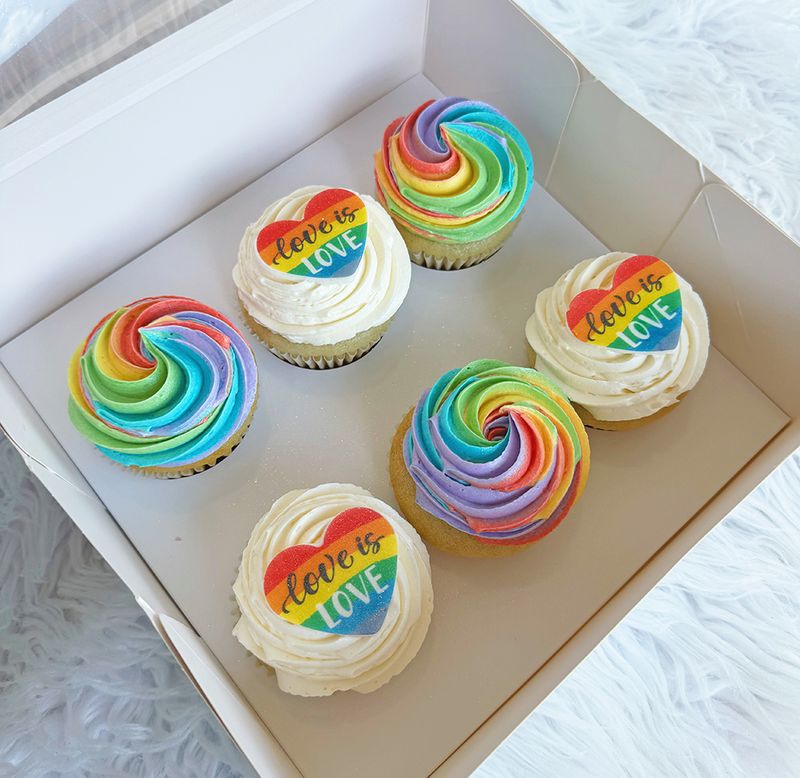 Love Is Love - Pride Cupcakes