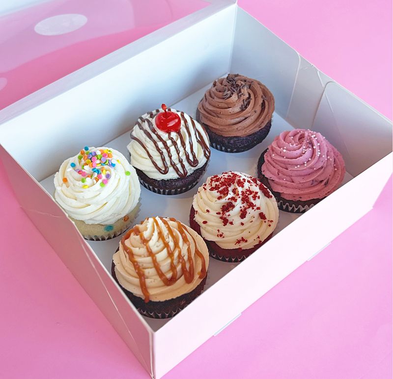 Half Dozen (6) Classic Cupcakes