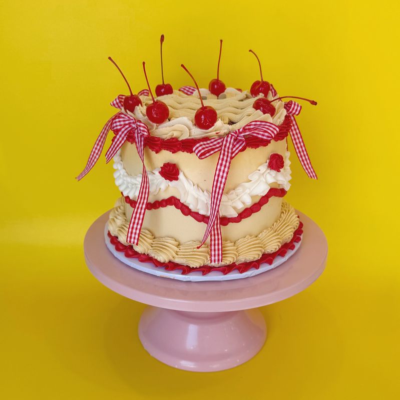 Cherry Pie Cake