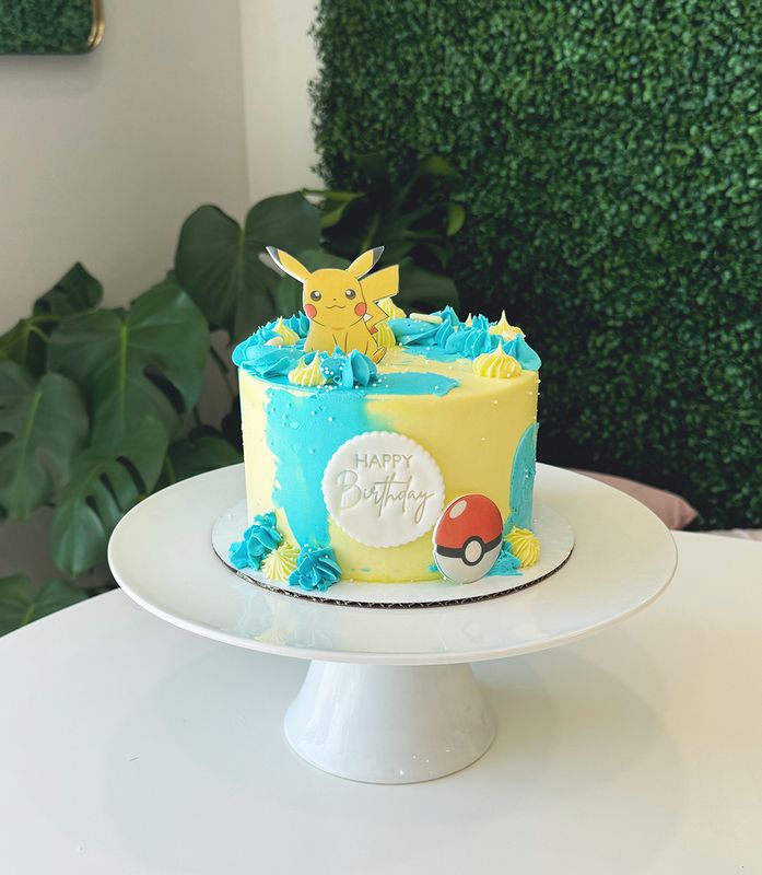 Two Colour 2D Theme Cake