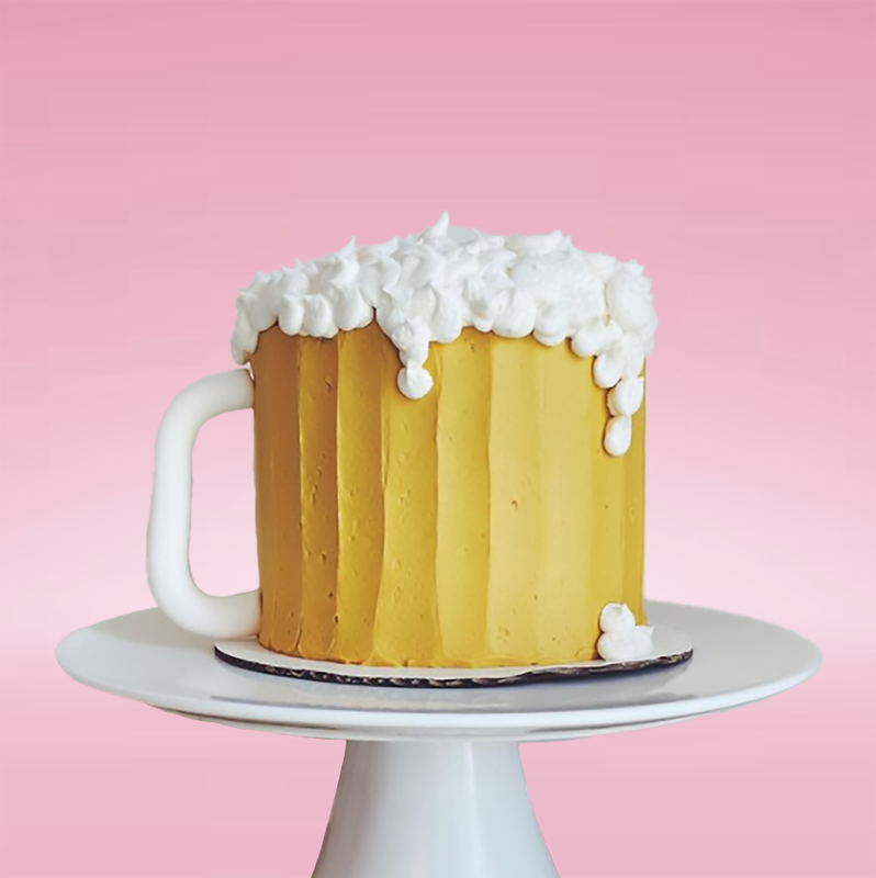 Beer Mug Cake