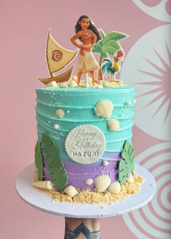 Two Colour 2D Theme Cake