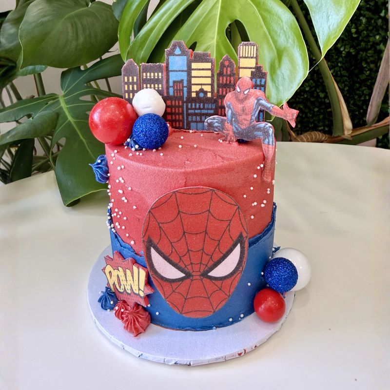 Two Colour 2D Theme Cake