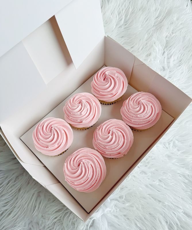 Custom Colour Cupcakes