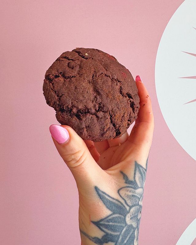 Double Chocolate Chip Cookie