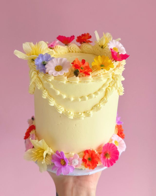 Spring Floral Cake