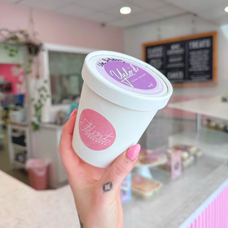 NEW - Yelo'd x Flirt Collab - Confetti Ube Ice Cream