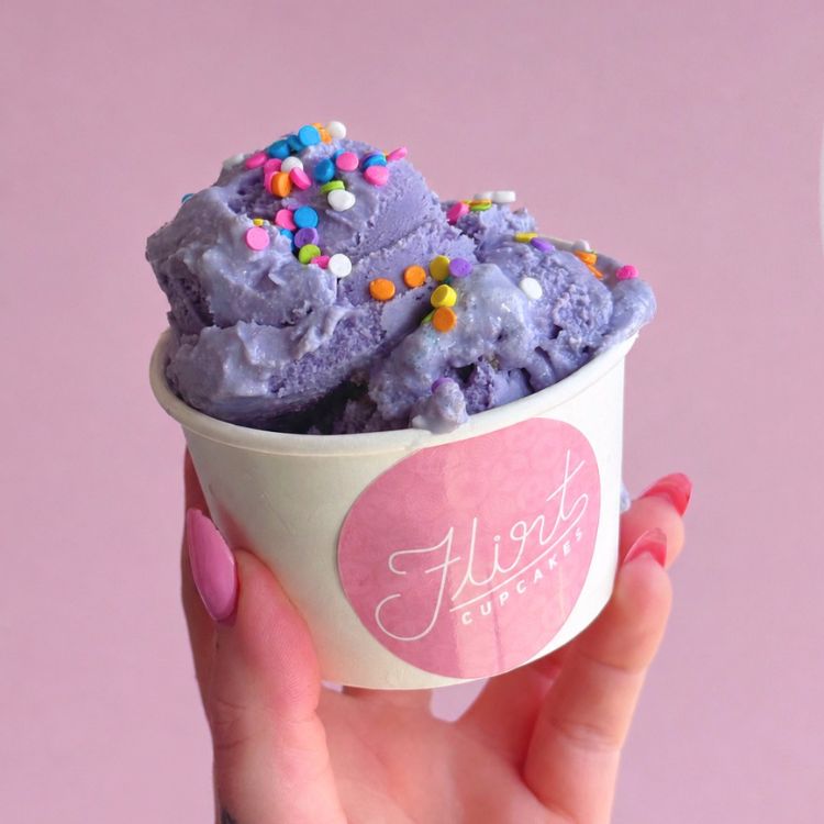 NEW - Yelo'd x Flirt Collab - Confetti Ube Ice Cream