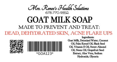 Goat Milk Whipped Bar Soap
