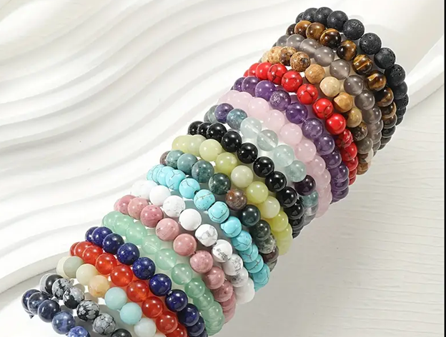 100% Natural Stone Unisex Crystal Bracelets