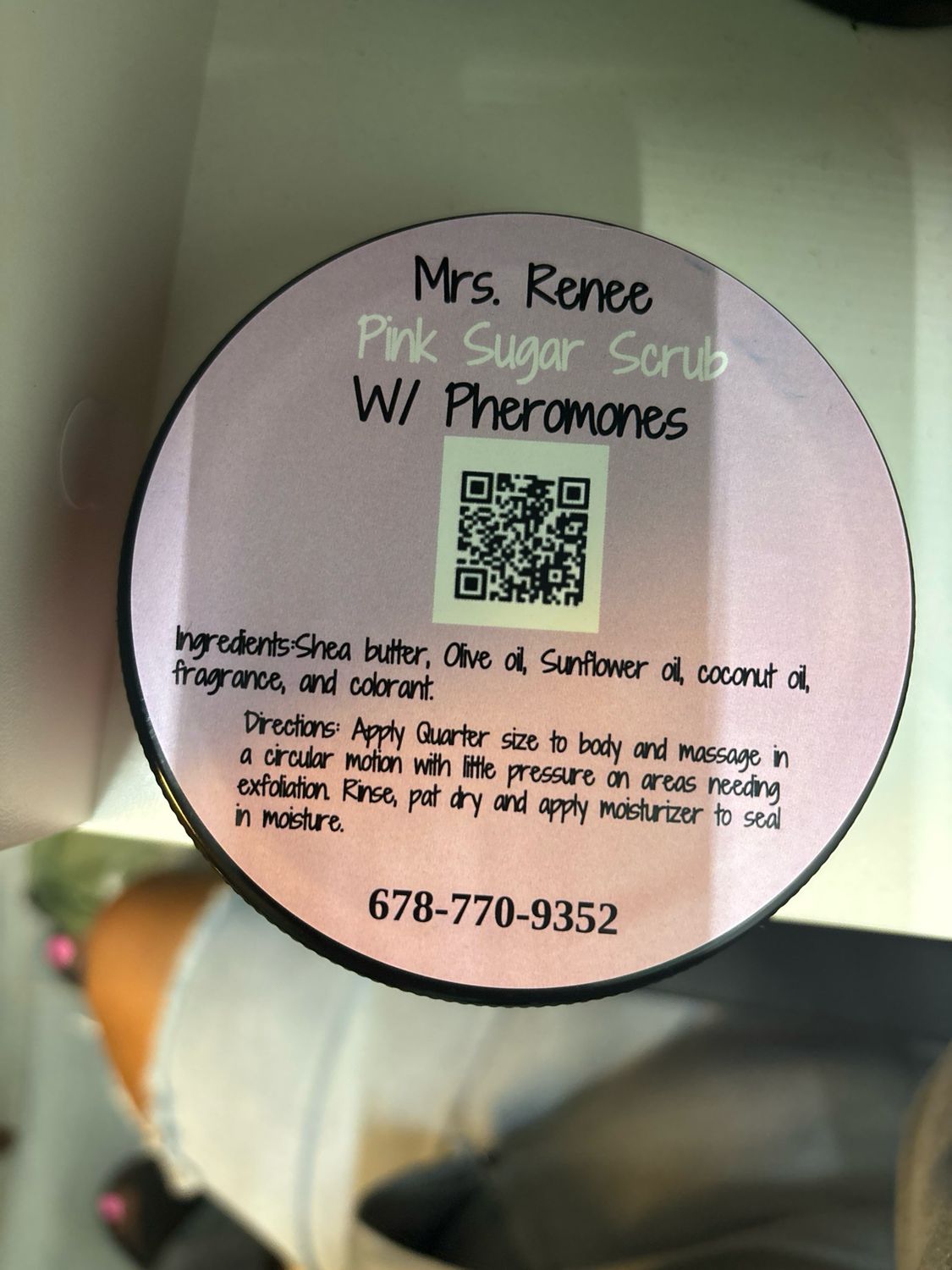Pink Sugar Scrub W/ Pheromones