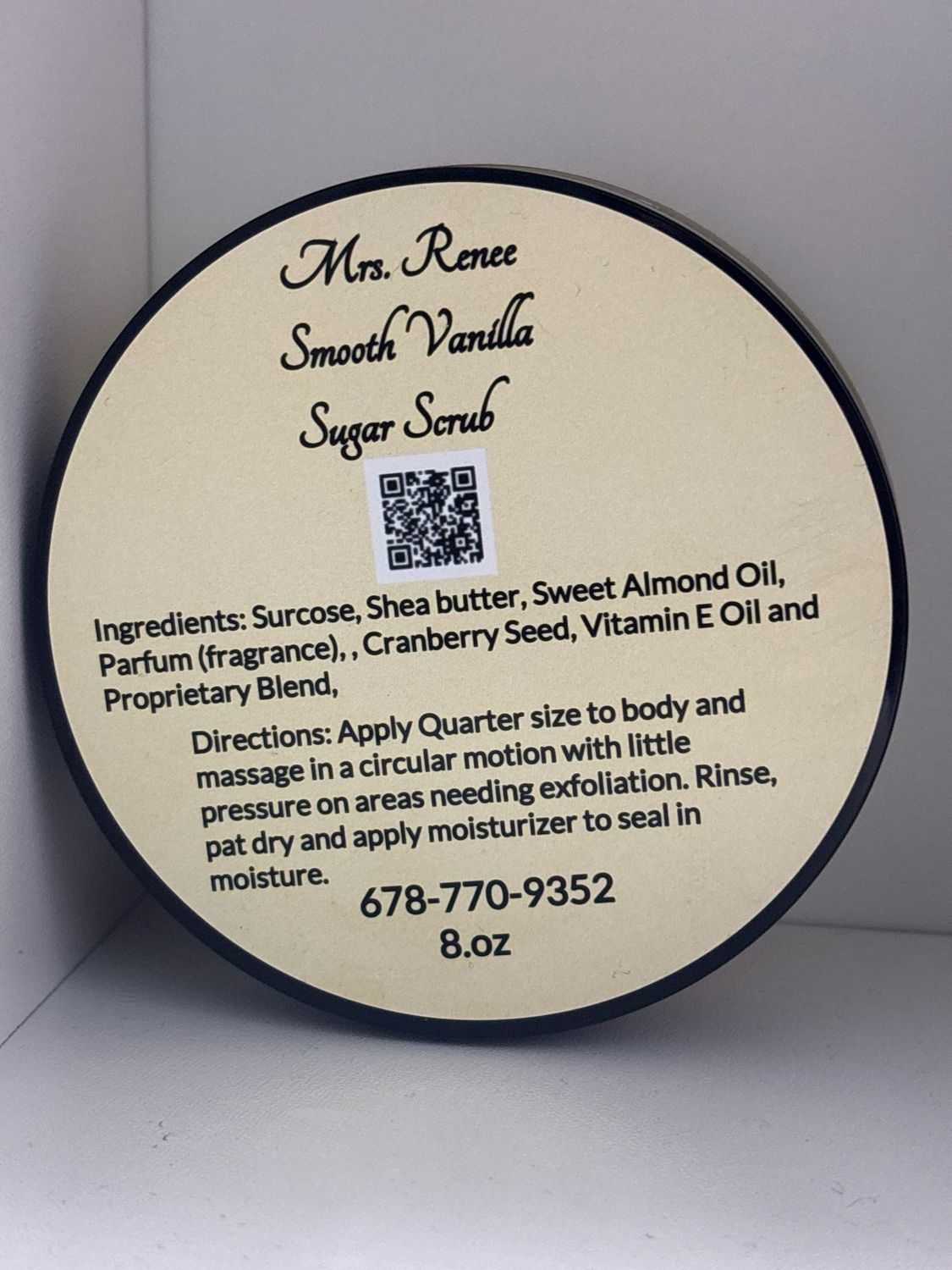 Smooth Vanilla Sugar Scrubs