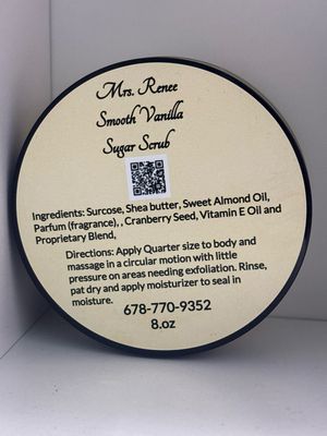 Smooth Vanilla Sugar Scrubs Smooth Vanilla Sugar Scrubs