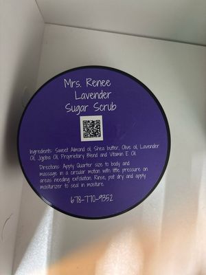 Lavender Sugar Scrub Lavender Sugar Scrub