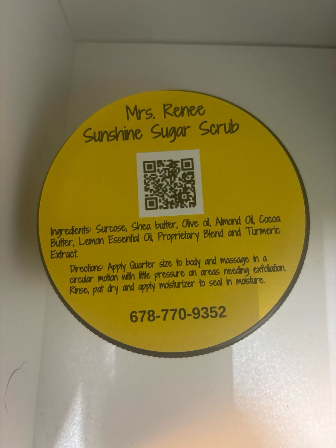 Sunshine Sugar Scrubs