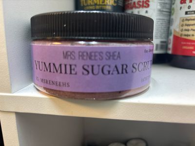 Natural Shea Sugar Scrubs