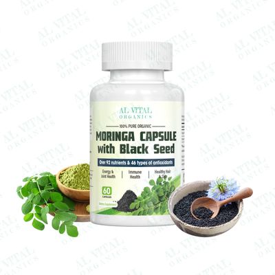 Organic Moringa Leaf with Black Seed