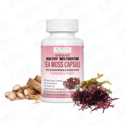 Sea Moss with Bladderwrack and Burdock