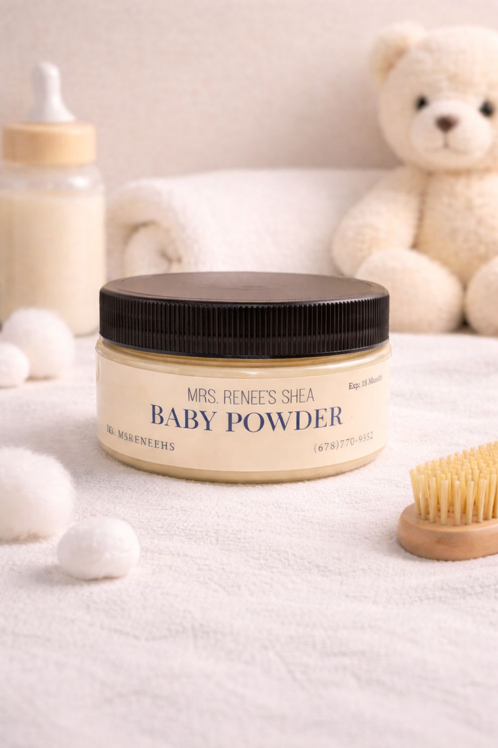 Baby Powder Body Butter-Includes matching body oil
