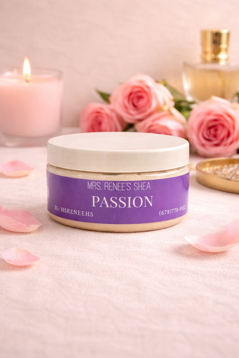 Passion Body Butter - Includes matching body oil