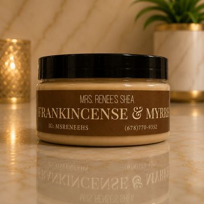 Frankincense & Myrrh Shea Butter -Includes matching body oil Frankincense & Myrrh Shea Butter -Includes matching body oil