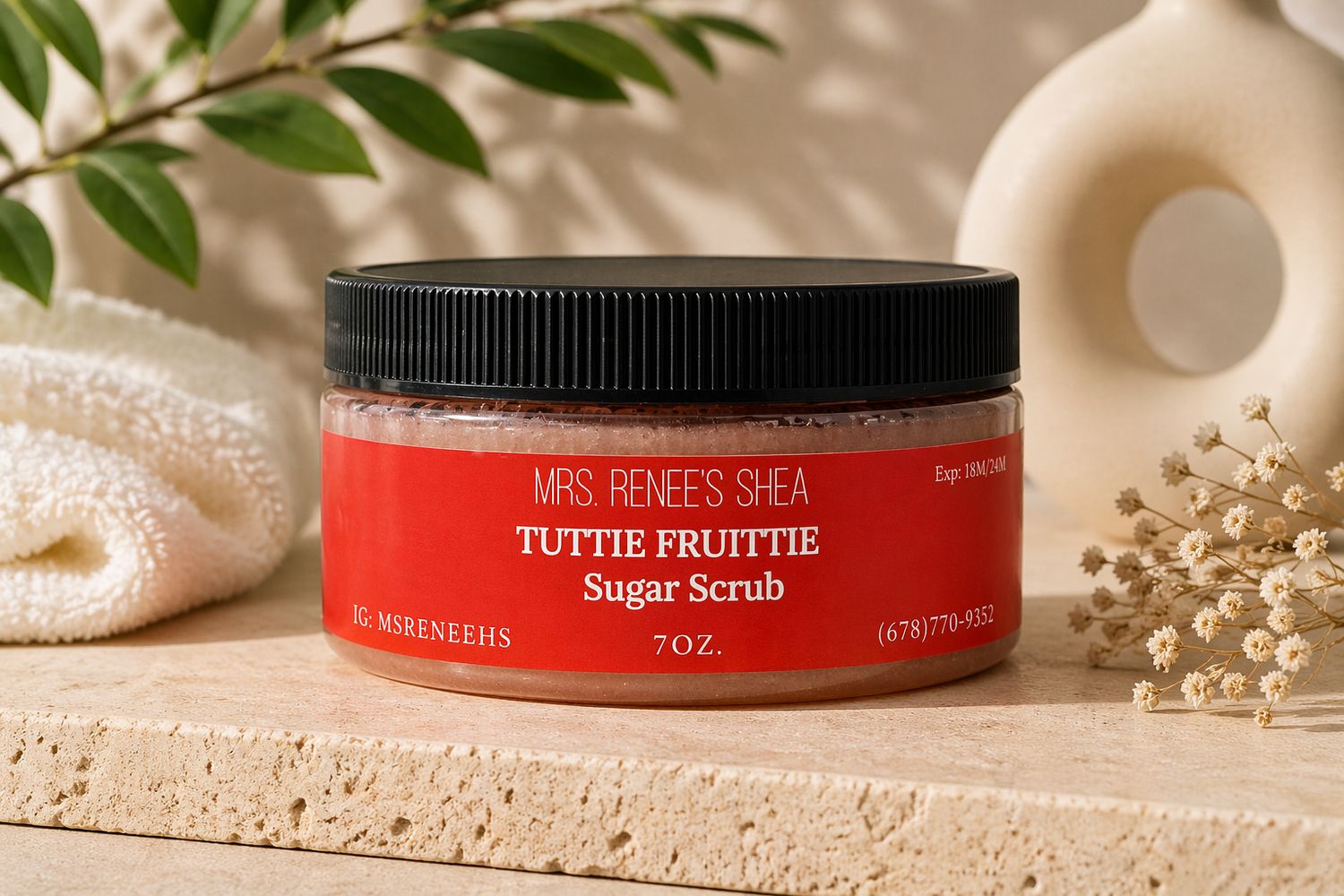 Tuttie Fruittie Sugar Scrub Tuttie Fruittie Sugar Scrub