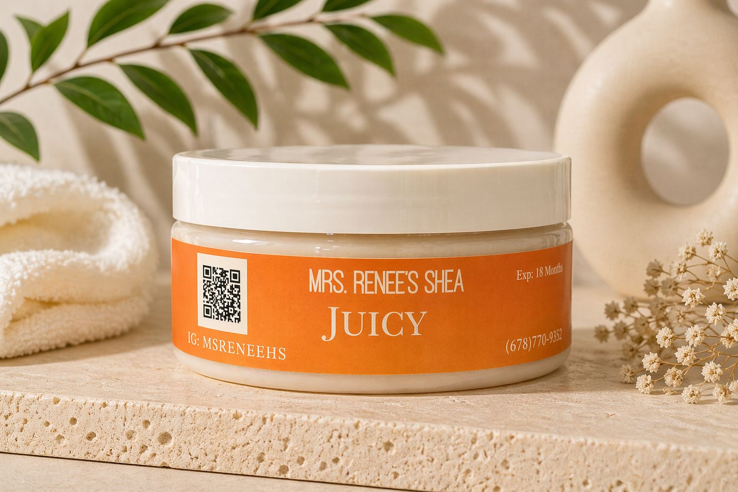 Juicy Body Butter Includes matching Body Oil