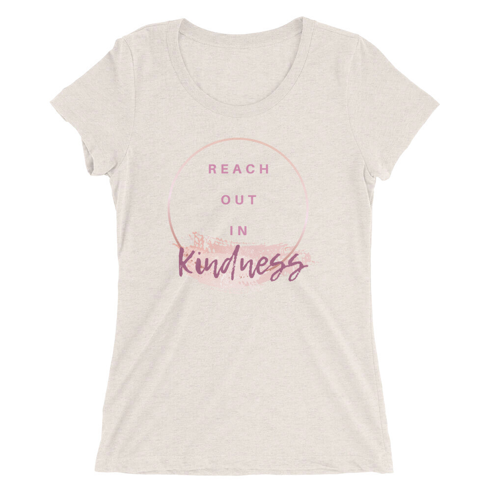 Ladies' Short Sleeve T-Shirt - Kindness
