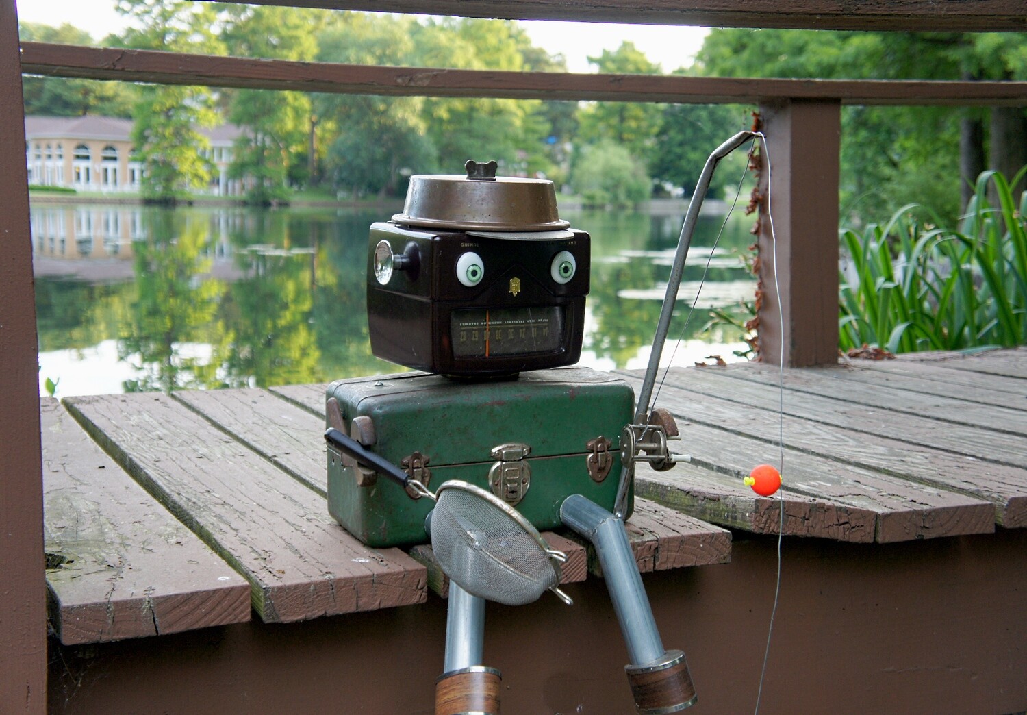 Big Fisherman Robot Art