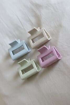 Speckled Mini Claw Clip Set