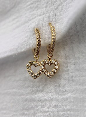Amour Heart Hoops