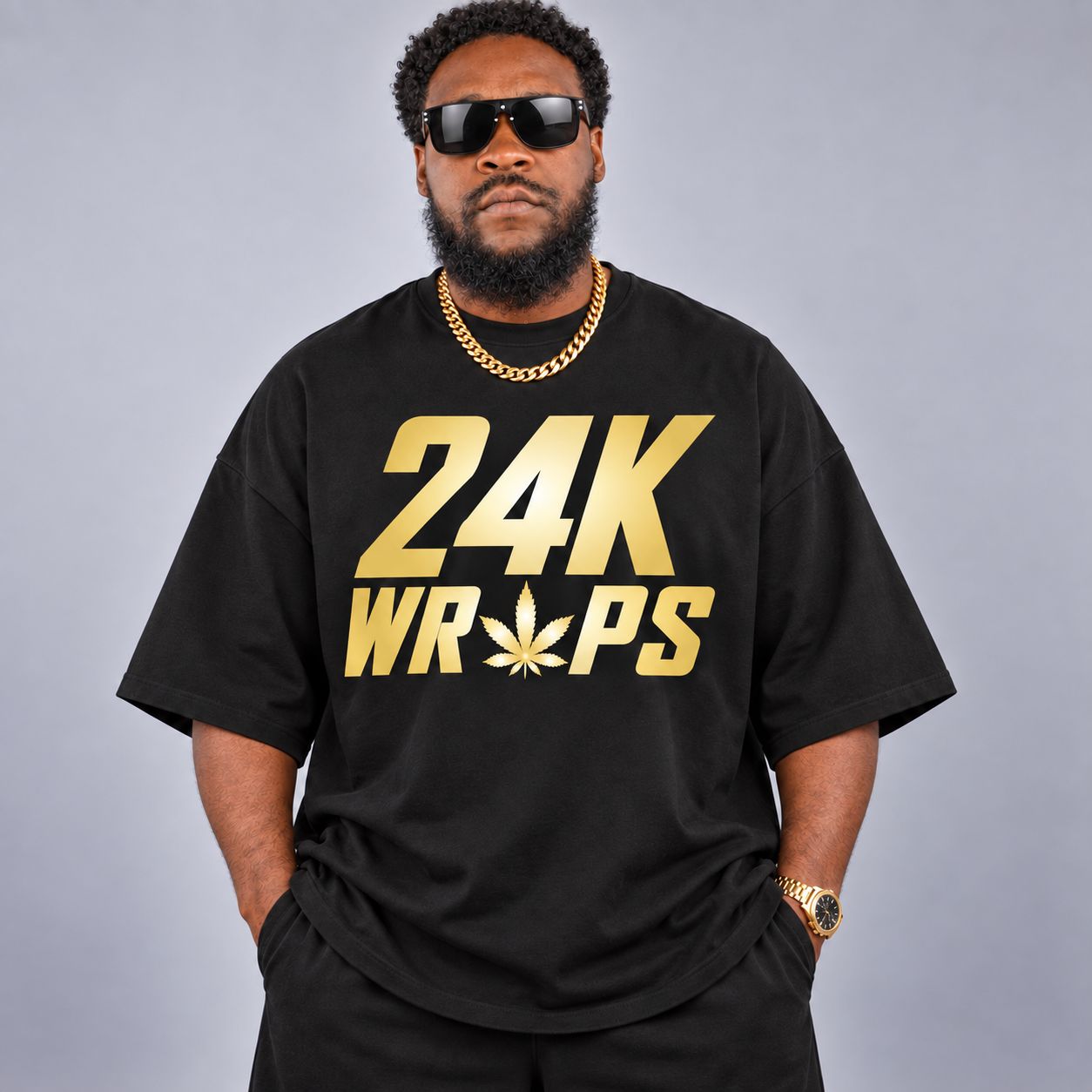 24K Wraps King Tee - Men's