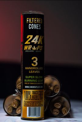 PRE-ORDER - 24K Wrap Leaf 3-Pack Tube