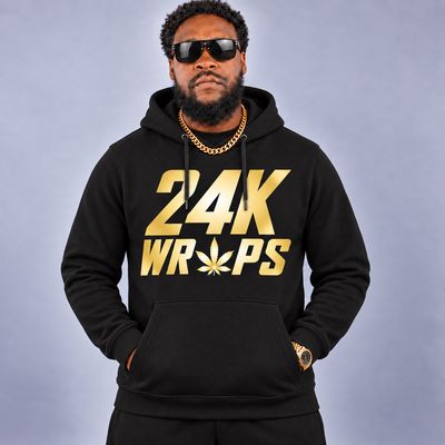 24K Wraps Logo Hoodie - Men's