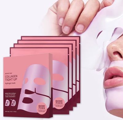 Kit de 4 mascarillas de PDRN máxima humectación reduce los poros, líneas finas