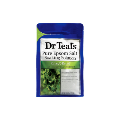 Sales de epsom con eucalipto y menta verde Dr Teals Sales de epsom con eucalipto y menta verde Dr Teals