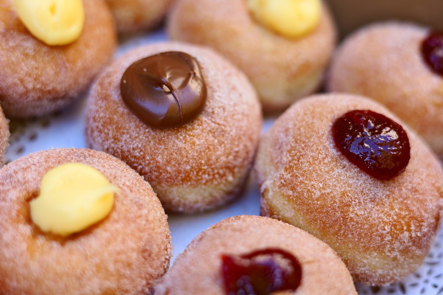 Mini Filled Donut Platter